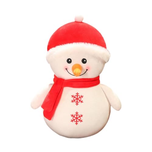 CUTeFiorino Christmas Plush Toy Doll Set Christmas Santa Stuffed Animal Toy Reindeer Cute Snowman Plush Xmas Home Decor for Adults Boy Girl Deutschsprachig (E, One Size) von CUTeFiorino