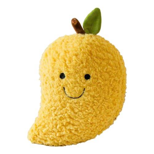 CUTeFiorino Cute Plush Pillow Stuffed Toy 8 Inch Banana Watermelon Peach Strawberry Carrot Pineapple Plush Toy Kawaii Hugging Plushies for Boys Girls Christmas Oktopus Kuscheltier (E, One Size) von CUTeFiorino