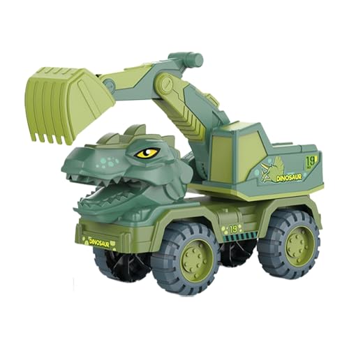 CUTeFiorino Dinosaur Toy Truck Boys Toys Car 35 Dinosaur Large Size Vehicle Dump Truck Birthday for Boys Girls 38 Auto Modellbausatz Metall (D, One Size) von CUTeFiorino