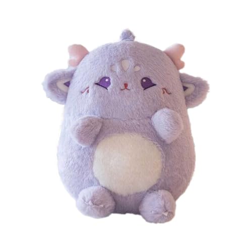 CUTeFiorino Dragon Stuffed Animal 14.9 Inch Soft and Cozy Doll Dragon Doll Playful Companion Cute Plushies Decoration for Home and Car 15 cm (Purple, A) von CUTeFiorino
