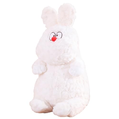 CUTeFiorino Entzückendes Plüschspielzeug-Set, braunes Welpen-Ferkel und weißes Häschen, weiche und kuschelige Stofftiere für Spielkissen (G, A) von CUTeFiorino