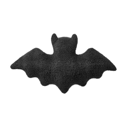 CUTeFiorino Halloween Fledermaus Stofftier Niedliche Fledermaus Plüschtier Dekokissen Urlaub Für Erwachsene Der Singende Und Sprechende Elefant Spielt Guck-Guck Mit Den Ohren (A, A) von CUTeFiorino