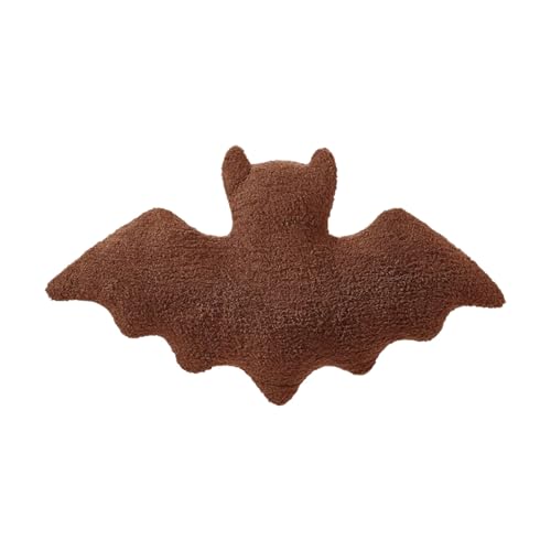 CUTeFiorino Halloween Fledermaus Stofftier Niedliche Fledermaus Plüschtier Dekokissen Urlaub Für Erwachsene Der Singende Und Sprechende Elefant Spielt Guck-Guck Mit Den Ohren (B, A) von CUTeFiorino