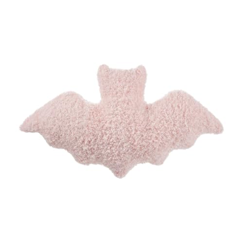 CUTeFiorino Halloween Fledermaus Stofftier Niedliche Fledermaus Plüschtier Dekokissen Urlaub Für Erwachsene Der Singende Und Sprechende Elefant Spielt Guck-Guck Mit Den Ohren (E, A) von CUTeFiorino