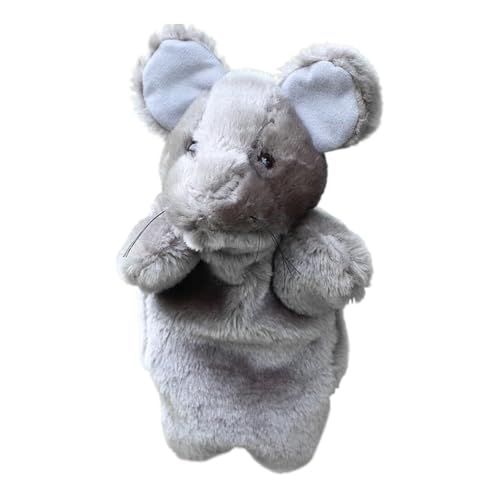 CUTeFiorino Katzen-Wrestling-Handschuh, Katzen-Wrestling-Spielzeug, Handpuppe, Katzen-Spielhandschuh, Katzen-Handpuppe zum Spielen, Katzenpuppe zum Training gegen Langeweile und (Grey, One Size) von CUTeFiorino