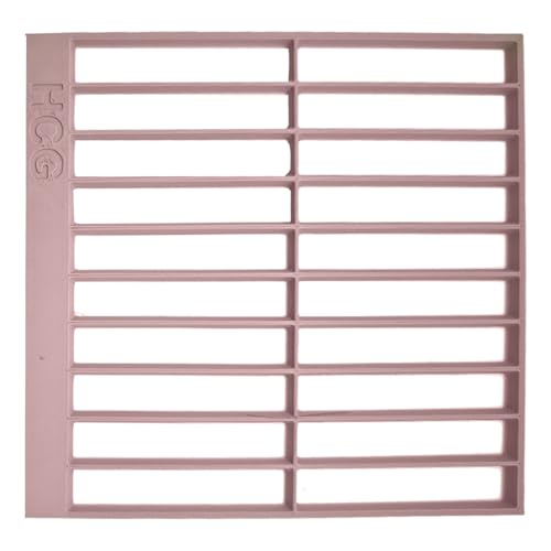 CUTeFiorino Lineal für Kunst, rutschfestes strukturiertes Gitterwerkzeug, DIY-Lineal für gerade Bohrer, Platzierungslineal zum Malen, Bastelsets, Zubehör für Erwachsene, Anfänger und (Pink, One Size) CUTeFiorino Lineal für Kunst, rutschfestes strukturiertes Gitterwerkzeug, DIY-Lineal für gerade Bohrer, Platzierungslineal zum Malen, Bastelsets, Zubehör für Erwachsene, Anfänger und (Pink, One Size) von CUTeFiorino