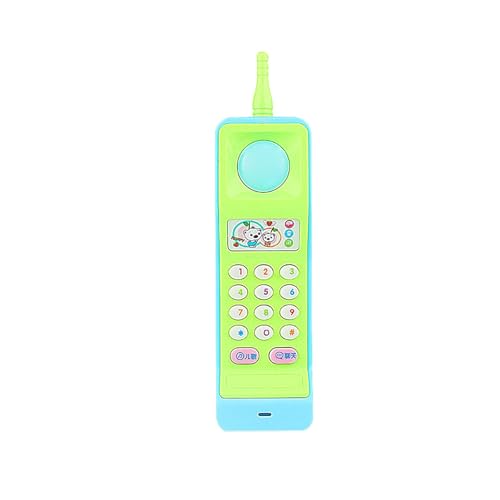 CUTeFiorino Musik Bunte Licht Stimme Elektronische Handy Pädagogisches Spielzeug Baby Kleinkindspielzeug (A, One Size) von CUTeFiorino