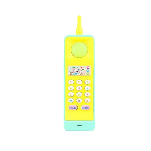 CUTeFiorino Musik Bunte Licht Stimme Elektronische Handy Pädagogisches Spielzeug Baby Kleinkindspielzeug (C, One Size) von CUTeFiorino