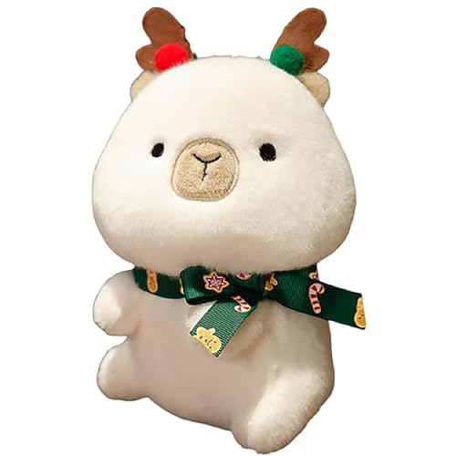 CUTeFiorino New Capybara Figure Christmas Tree Throw Pillow for Children and Boys Plush Oktopus Kuscheltier (C, One Size) von CUTeFiorino