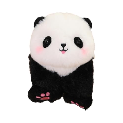 CUTeFiorino Niedlicher Panda, Hund, AFFE, Tiger, Plüschpuppe, Ohrfeige, Plüschtier, weiches Stofftier, Spielzeug für und Mädchen zum Geburtstag Zubehör (E, One Size) von CUTeFiorino