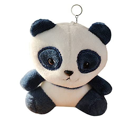 CUTeFiorino Pandas für Studenten Plushie Geschenk für Mädchen Stofftiere Rucksack Dekorationen Puppen Schlüsselanhänger Anhänger Plüschtier Kuschelweich (C, One Size) von CUTeFiorino