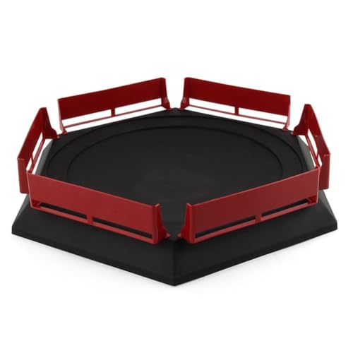 CUTeFiorino Pengpengfang DIY Disk Duel Stadium Kids Toy Pappe (Black, One Size) von CUTeFiorino