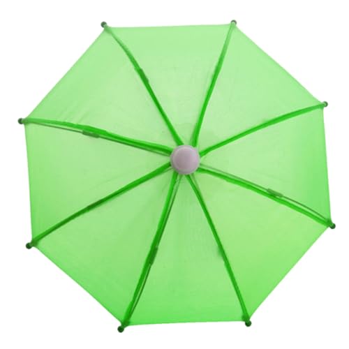 CUTeFiorino Puppenzubehör Regenschirm Spielzeugzubehör und Requisiten Puppenbett (Green, One Size) von CUTeFiorino