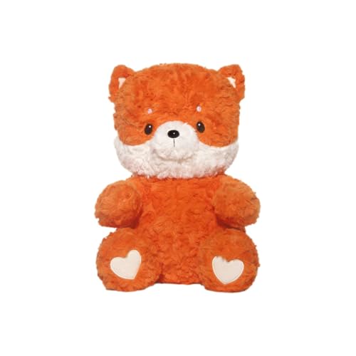 CUTeFiorino Puppy Stuffed Animal Soft Cute Dog Stuffed Animals Puppy Stuffed Animal， Plush Dog Toy for Girls Boys Kids Birthay Easter Christmas Bedtime Babyspielzeug (Orange, A) von CUTeFiorino