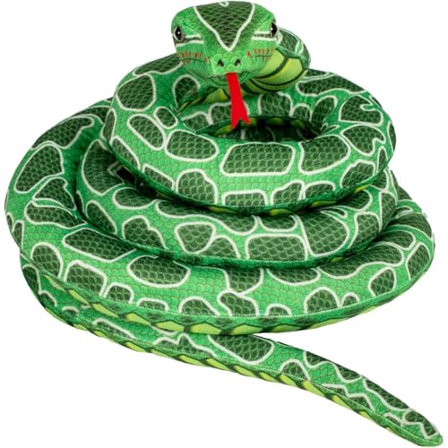 CUTeFiorino Riesiges Stofftier, 149, großes, lebensechtes Plüschtier für, geschwungen, riesig, für und Mädchen zum Geburtstag Verkleidung (Green, S) von CUTeFiorino