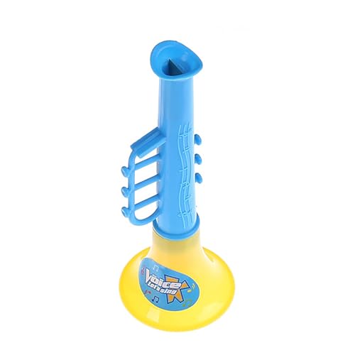 CUTeFiorino Speaker Toy Trumpet Trumpet Children's Instrument Children’s Toys Musical Instruments Trumpet Toys Saxaboom Small Trumpet Funny Trumpet Plastic Random Color (Yellow, One Size) von CUTeFiorino