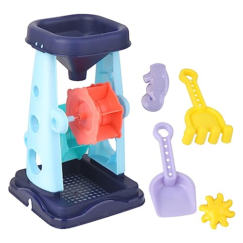 CUTeFiorino Strand Spielzeug Set Wasser Strand Strand Sandkasten Spielzeug Für Outdoor Spielzeug Schnee Spielzeug 5 Stück Blau Schwimmendes Fischspielzeug (Blue, One Size) von CUTeFiorino