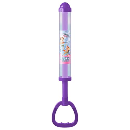 CUTeFiorino Water Spray Style Water Spray Toys High Pressure Pull Out Sprinkler Toy Water Toys for Couples Family and Friends Interactive Game Fußball Dartscheibe (Purple, One Size) von CUTeFiorino