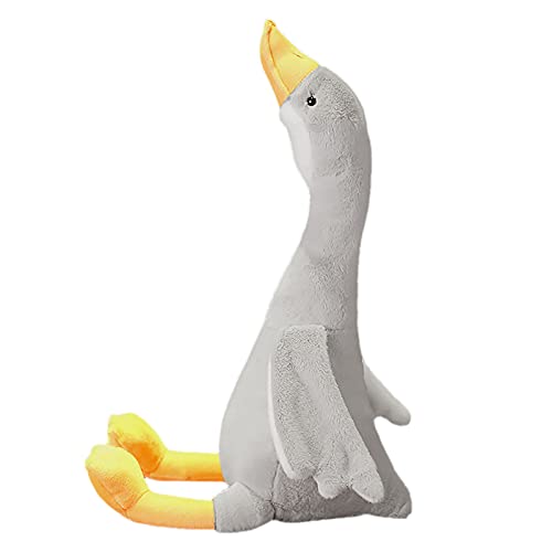 CUTeFiorino -weißes, Riesengröße, Langhalstier, Puppenspielzeug für Kindergeburtstagsgeschenke, 40 cm Wolfsset Aus Zweiteilig (Grey, One Size) von CUTeFiorino
