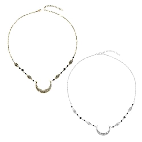 2 Stück Hohlmond-Stirnbänder, Kopfbedeckung Im Bohemian-Stil, Retro-Kopfbedeckung, Bekleidungszubehör, Cosplay-Dekoration 2 Stück Hohlmond-Stirnbänder, Kopfbedeckung Im Bohemian-Stil, Retro-Kopfbedeckung, Bekleidungszubehör, Cosplay-Dekoration von CVFRTT