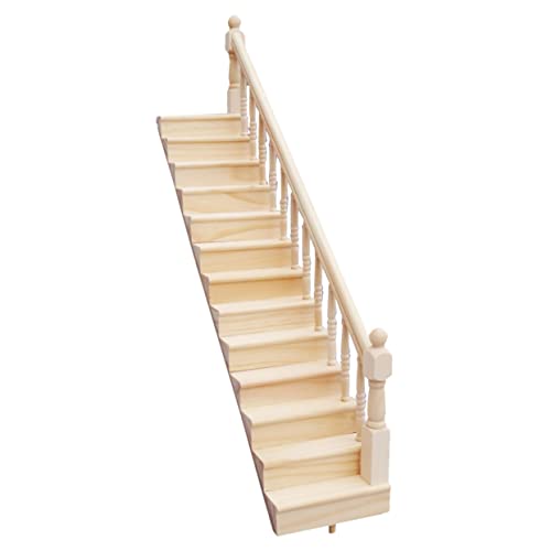 1 Satz Puppenhaus-Modell Schöne Minitreppe Dekoratives Treppenmodell Imitiertes Treppenmodell Kindertreppenmodell Entzückende Mini-treppe Miniaturtreppe Hölzern Khaki 1 Satz Puppenhaus-Modell Schöne Minitreppe Dekoratives Treppenmodell Imitiertes Treppenmodell Kindertreppenmodell Entzückende Mini-treppe Miniaturtreppe Hölzern Khaki von CVUTOVO