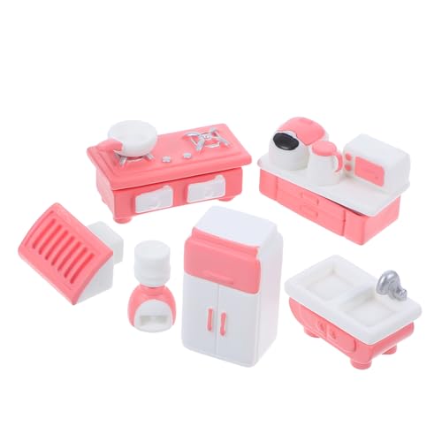 10 Stück Teiliges Puppenhaus Küchenzubehör Set Metallpfannen Kettle und Töpfen Bunten Farben für Kreative Rollenspiele und DIY Dekoration für Miniaturküchen 10 Stück Teiliges Puppenhaus Küchenzubehör Set Metallpfannen Kettle und Töpfen Bunten Farben für Kreative Rollenspiele und DIY Dekoration für Miniaturküchen von CVUTOVO