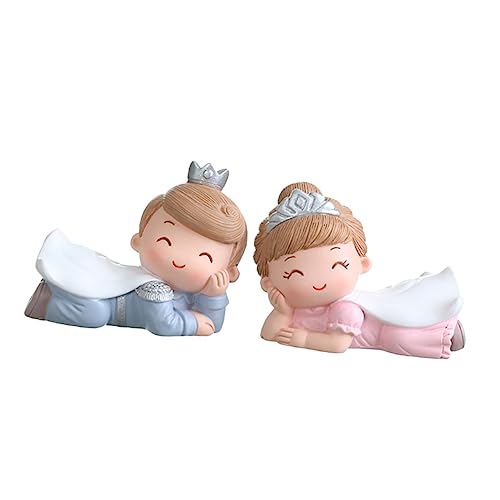 2 Stück Figuren Tortendekoration Cartoon Figuren Ornamente für Kreative Kuchenverzierung Prinz 2 Stück Figuren Tortendekoration Cartoon Figuren Ornamente für Kreative Kuchenverzierung Prinz von CVUTOVO