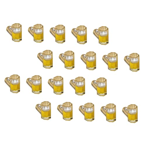20Stücke Bierkrüge Puppenhaus Dekoration Realistische Trinkbecher für Miniaturwelten Zufällige Farben Zubehör für Puppenhausliebhaber und Kreative 20Stücke Bierkrüge Puppenhaus Dekoration Realistische Trinkbecher für Miniaturwelten Zufällige Farben Zubehör für Puppenhausliebhaber und Kreative von CVUTOVO