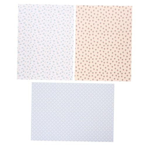3Blätter Mini Tapetenaufkleber Selbstklebende Wandtapete für Puppenhausdekoration Format für Wohnzimmer und Schlafzimmer Puppenhaus Zubehör Kinderfreundlich 3Blätter Mini Tapetenaufkleber Selbstklebende Wandtapete für Puppenhausdekoration Format für Wohnzimmer und Schlafzimmer Puppenhaus Zubehör Kinderfreundlich von CVUTOVO