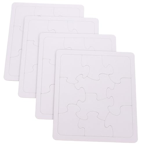 4 Blätter Leere Puzzles zum Bemalen DIY Puzzle Teile für Kreative Kinderaktivitäten für Bastelprojekte und Persönliche Gestaltung Fördert Konzentration und Geduld 4 Blätter Leere Puzzles zum Bemalen DIY Puzzle Teile für Kreative Kinderaktivitäten für Bastelprojekte und Persönliche Gestaltung Fördert Konzentration und Geduld von CVUTOVO
