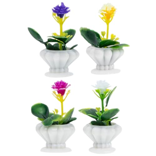 4 Stück Mini -grüne Pflanzendekoration puppenhaus künstliche Pflanzen kunstpflanze Tiny Bonsai Model Mini-Gartenzubehör Garten Bonsai Modell Mini-DIY-Bonsai-Modell Plastik 4 Stück Mini -grüne Pflanzendekoration puppenhaus künstliche Pflanzen kunstpflanze Tiny Bonsai Model Mini-Gartenzubehör Garten Bonsai Modell Mini-DIY-Bonsai-Modell Plastik von CVUTOVO