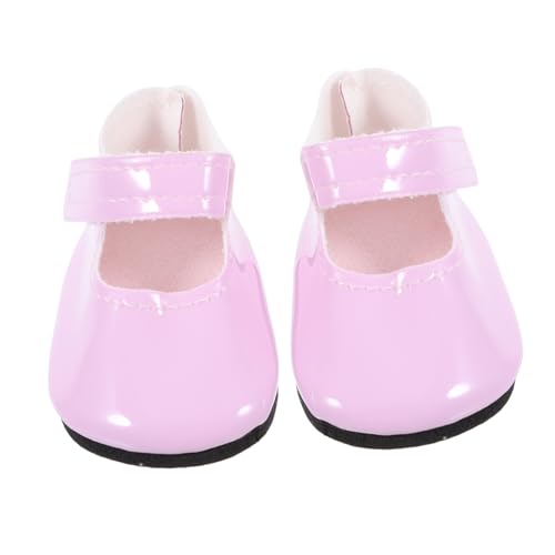CVUTOVO 1 Paar Puppenschuhe Zubehör für Süße PU Schuhe für Puppen und Dekoration Accessoire für Kreative Rollenspiele CVUTOVO 1 Paar Puppenschuhe Zubehör für Süße PU Schuhe für Puppen und Dekoration Accessoire für Kreative Rollenspiele von CVUTOVO