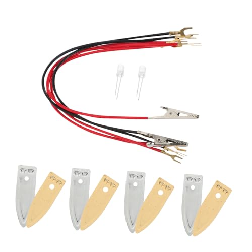 CVUTOVO 1 Satz DIY Fruchtbatterie für Schüler Wissenschaftliches Experiment für Schule Kreatives DIY Kit zur Energieerzeugung Pädagogisches Lernspielzeug für Einfach zu Montieren und von CVUTOVO