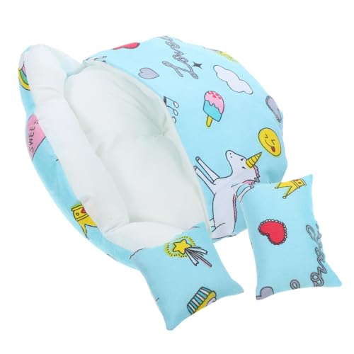 CVUTOVO 1 Satz Doll Liebevoller Schlafsack für Puppen für Kleine Puppen Bequem und Perfektes Zubehör für Rollenspiele Geburtstagsgeschenke und Feiertage von CVUTOVO