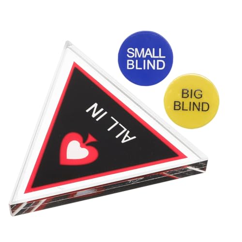 CVUTOVO 1 Satz Doppelschichtige Herz Poker Marker Spielaccessoire für Hold und Andere Poker Spiele Stilvolles Design für Verbessertes Spielerlebnis und Turniere CVUTOVO 1 Satz Doppelschichtige Herz Poker Marker Spielaccessoire für Hold und Andere Poker Spiele Stilvolles Design für Verbessertes Spielerlebnis und Turniere von CVUTOVO