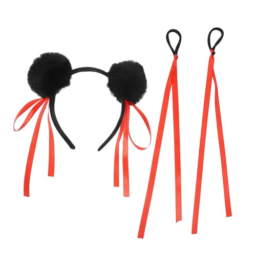 CVUTOVO 1 Satz Haarband mit Bunten Pompons Süßes Kostüm Accessoire für Aufführungen Partys und Alltägliche Anlässe Haargummis für Looks CVUTOVO 1 Satz Haarband mit Bunten Pompons Süßes Kostüm Accessoire für Aufführungen Partys und Alltägliche Anlässe Haargummis für Looks von CVUTOVO