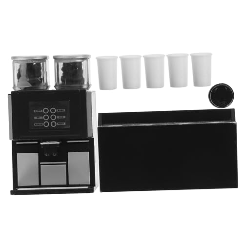 CVUTOVO 1 Satz Modell Kaffeemaschine Kaffeekapselmaschine Kaffeekocher Kaffeevollautomat Dekoration Espressotassen Kaffeemaschine Black Plastik CVUTOVO 1 Satz Modell Kaffeemaschine Kaffeekapselmaschine Kaffeekocher Kaffeevollautomat Dekoration Espressotassen Kaffeemaschine Black Plastik von CVUTOVO
