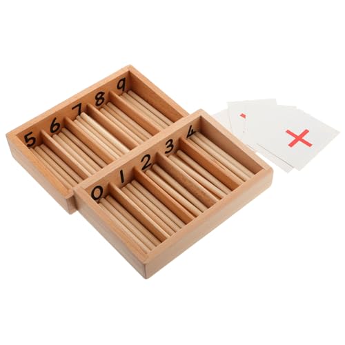 CVUTOVO 1 Satz Montessori Mathematikspielzeug Spindelbox für Lernspielzeug Logischem und Zählfähigkeiten Interaktive Bildungswerkzeuge für Frühkindliche Erziehung im Familienumfeld CVUTOVO 1 Satz Montessori Mathematikspielzeug Spindelbox für Lernspielzeug Logischem und Zählfähigkeiten Interaktive Bildungswerkzeuge für Frühkindliche Erziehung im Familienumfeld von CVUTOVO