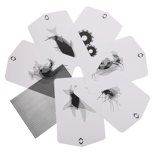 CVUTOVO 1 Satz Optisches Grating für Kreatives Wissenschaftsspielzeug für Animation und Malerei für Pädagogische Experimente Sicher aus Naturpapier Fördert Kreativität und von CVUTOVO