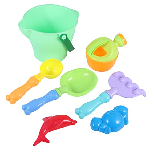 CVUTOVO 1 Satz Strandspielzeug Set für Bunte Eimer und Eiscreme Zubehör für Sandspiel Robustes für Sommer Am Strand für Mädchen und Jungen CVUTOVO 1 Satz Strandspielzeug Set für Bunte Eimer und Eiscreme Zubehör für Sandspiel Robustes für Sommer Am Strand für Mädchen und Jungen von CVUTOVO
