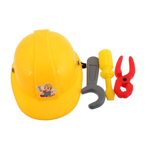 CVUTOVO 1 Satz Werkzeugset mit Hard Hat Realistische Zangen Schraubendreher und Schlüssel für Rollenspiele Kreative und Lehrreiche Spielzeuge CVUTOVO 1 Satz Werkzeugset mit Hard Hat Realistische Zangen Schraubendreher und Schlüssel für Rollenspiele Kreative und Lehrreiche Spielzeuge von CVUTOVO