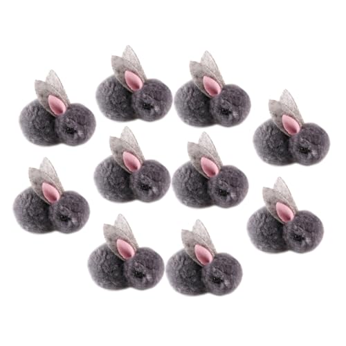 CVUTOVO 10 Stück Kleines Plüschkaninchen Süße DIY Basteltiere für Kleidung Taschen und Dekoration Weiche und Tragbare Plüschfiguren für Bastelprojekte CVUTOVO 10 Stück Kleines Plüschkaninchen Süße DIY Basteltiere für Kleidung Taschen und Dekoration Weiche und Tragbare Plüschfiguren für Bastelprojekte von CVUTOVO