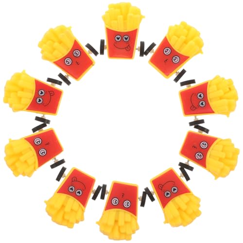 CVUTOVO 10 Stück Miniatur Spielzeugautos Pullback French Fry Auto für Lustiges Kleines Fahrzeug für Zuhause Schule und Unterwegs Kreatives Vorstellungskraft und Sozialer Interaktion CVUTOVO 10 Stück Miniatur Spielzeugautos Pullback French Fry Auto für Lustiges Kleines Fahrzeug für Zuhause Schule und Unterwegs Kreatives Vorstellungskraft und Sozialer Interaktion von CVUTOVO