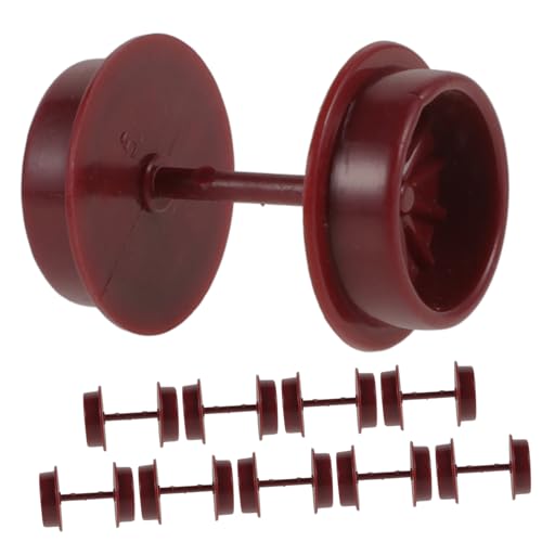 CVUTOVO 10 Stück Teiliges Zugräder aus Kunststoff Modellräder für DIY Projekte Ersatzräder für Spielzeugzüge für Kreative Bastelideen und Reparaturen CVUTOVO 10 Stück Teiliges Zugräder aus Kunststoff Modellräder für DIY Projekte Ersatzräder für Spielzeugzüge für Kreative Bastelideen und Reparaturen von CVUTOVO