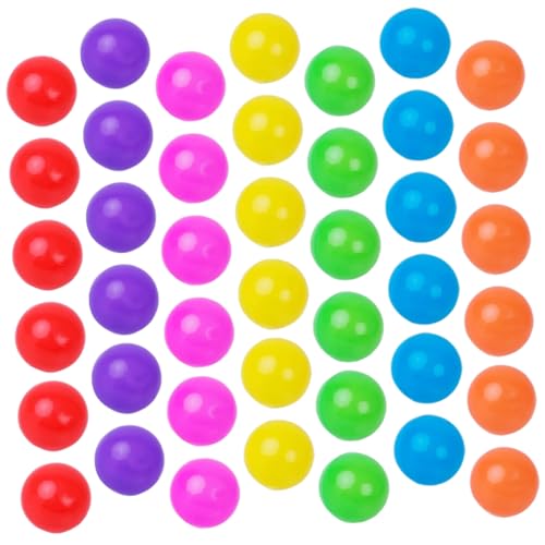 CVUTOVO 100 Stück Bunte Kunststoff Ozeanbälle Bruchsichere Spielbälle für Spielgruben Pools und Kreative Aktivitäten Farbenfrohes für Drinnen und Draußen CVUTOVO 100 Stück Bunte Kunststoff Ozeanbälle Bruchsichere Spielbälle für Spielgruben Pools und Kreative Aktivitäten Farbenfrohes für Drinnen und Draußen von CVUTOVO