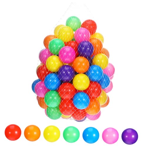 CVUTOVO 100 Stück Bunte Pack Ocean Balls Robuste Spielbälle für Dekorative Pit Balls für Schwimmbäder Spielhäuser und Partys Farben Zufällig Zufällige Farbe Zufällige Farbe CVUTOVO 100 Stück Bunte Pack Ocean Balls Robuste Spielbälle für Dekorative Pit Balls für Schwimmbäder Spielhäuser und Partys Farben Zufällig Zufällige Farbe Zufällige Farbe von CVUTOVO