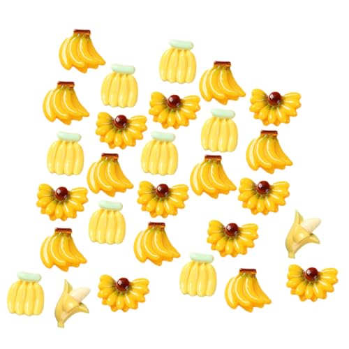 CVUTOVO 100Stücke Künstliche Bananen Lebensnahe Dekoration für Fotografie und Party Robust und Langlebig als Obstmodell für Kreative Deko CVUTOVO 100Stücke Künstliche Bananen Lebensnahe Dekoration für Fotografie und Party Robust und Langlebig als Obstmodell für Kreative Deko von CVUTOVO