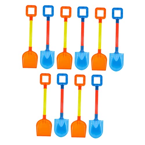CVUTOVO 10 Stück Sandschaufel für Kinder Plastikspielzeug für Strand und Garten Leicht Sicher und Langlebig Spielzeug für Sandkasten und Schneespaß CVUTOVO 10 Stück Sandschaufel für Kinder Plastikspielzeug für Strand und Garten Leicht Sicher und Langlebig Spielzeug für Sandkasten und Schneespaß von CVUTOVO