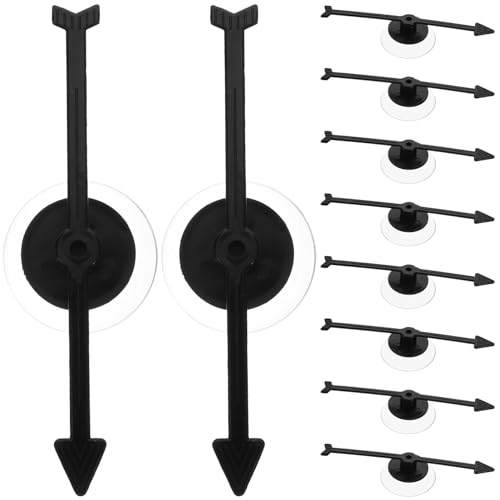 CVUTOVO 10Stücke Pfeilspinner aus Saugnapf für Brettspiele Lehrmaterial und Kreative Spiele Stabil und Wiederverwendbar CVUTOVO 10Stücke Pfeilspinner aus Saugnapf für Brettspiele Lehrmaterial und Kreative Spiele Stabil und Wiederverwendbar von CVUTOVO