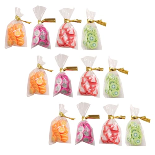 CVUTOVO 12 Stück Teiliges Mini Snacks Miniatur Realistische Verpackte Süßigkeiten Deko Puppenhaus Zubehör für Lernspielzeug und Mini Food Fotografie Props von CVUTOVO